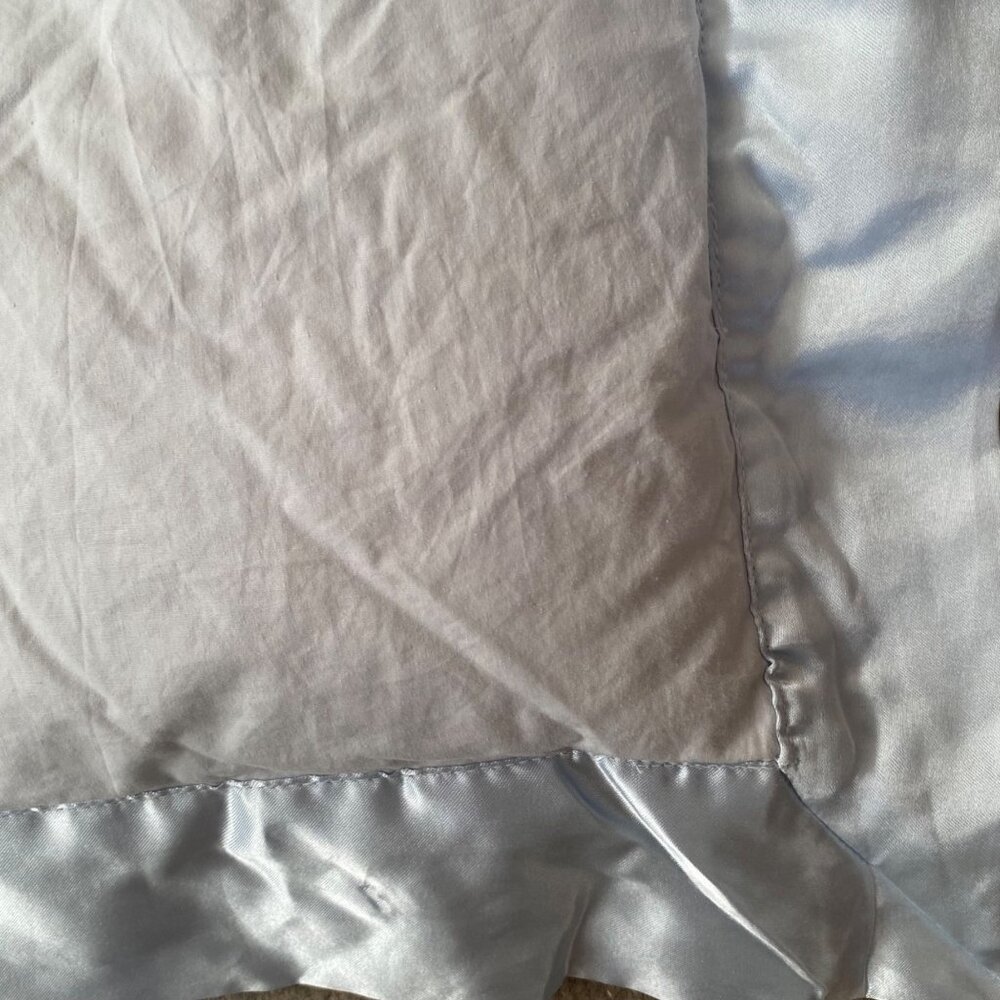 White Goose Down Comforter Queen‎ Size Cotton Cover Warm Blanket Satin Trim - Picture 7 of 8